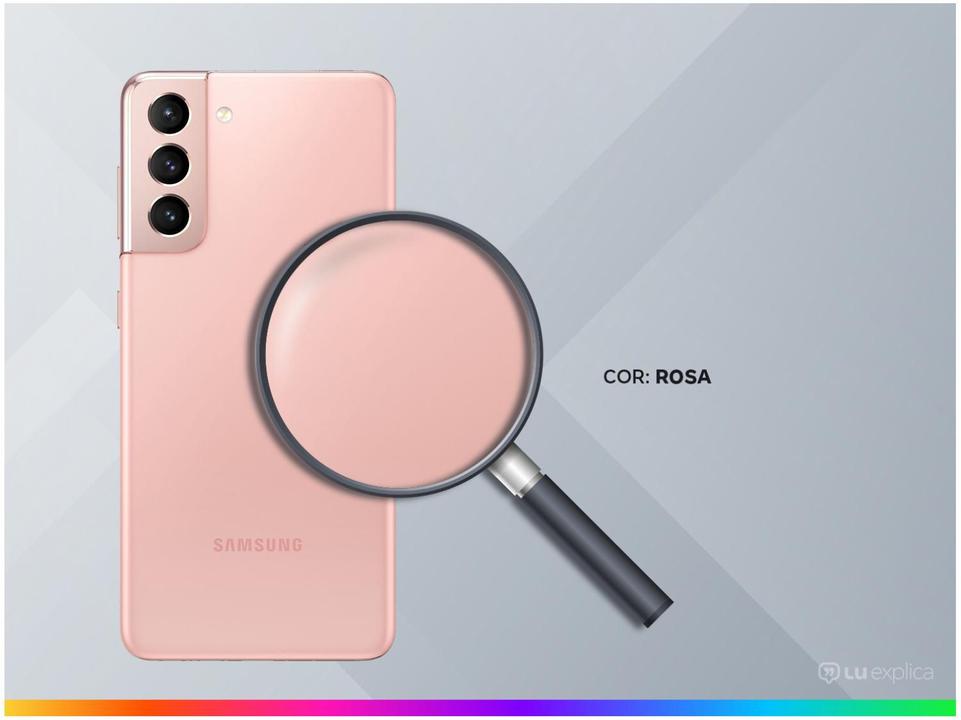 Smartphone Samsung Galaxy S21 128GB Rosa 5G 8GB RAM Tela 6,2” Câm. Tripla + Selfie 10MP - 2