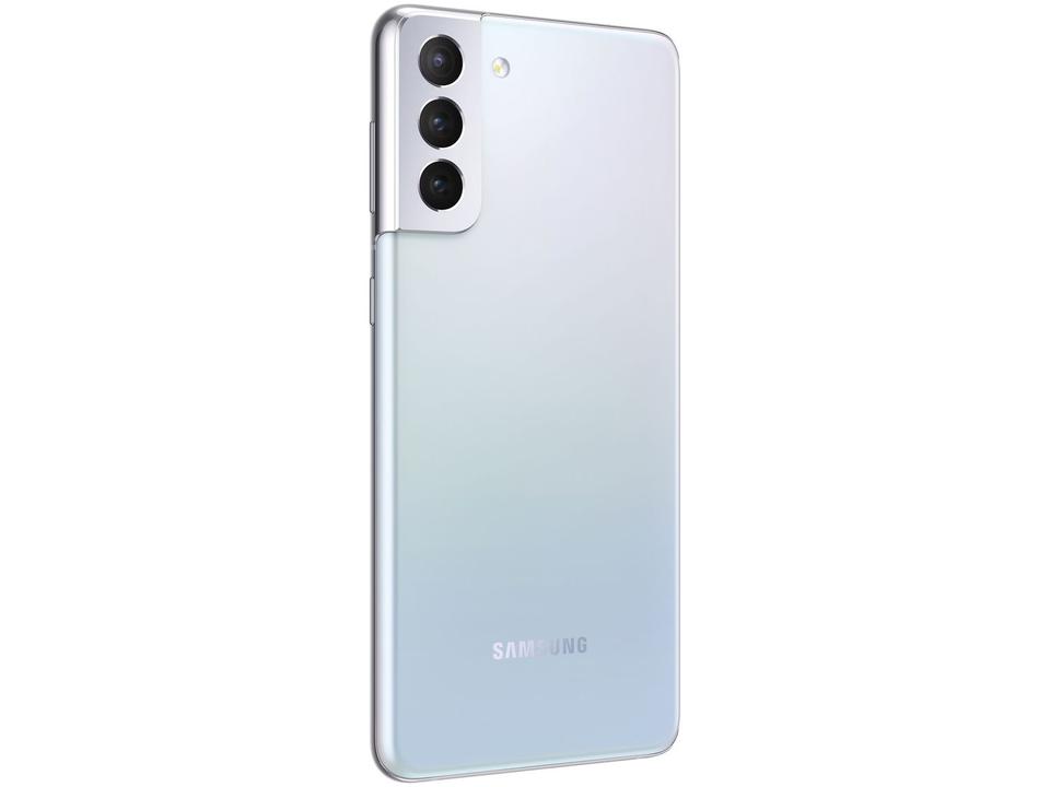 Smartphone Samsung Galaxy S21+ 256GB Prata 5G 8GB RAM 6,7" Câm. Tripla + Selfie 10MP Dual Chip - 9