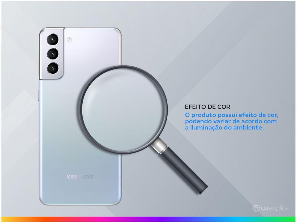 Smartphone Samsung Galaxy S21+ 256GB Prata 5G 8GB RAM 6,7" Câm. Tripla + Selfie 10MP Dual Chip - 2