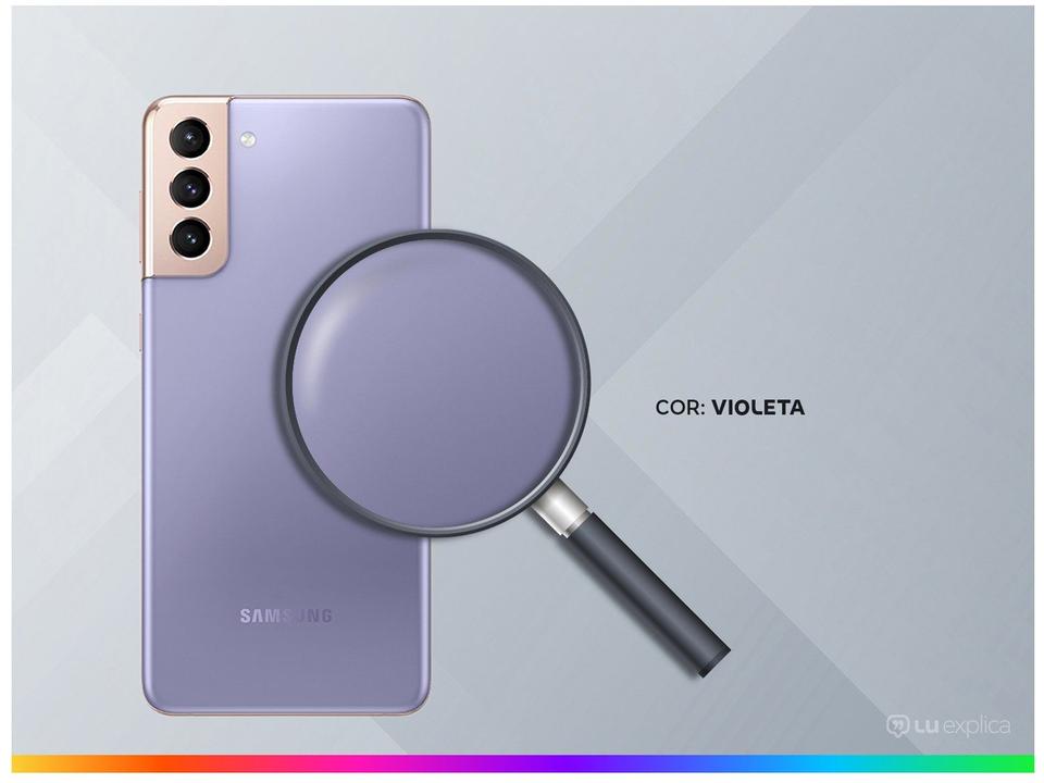 Smartphone Samsung Galaxy S21+ 256GB Violeta 5G 8GB RAM Tela 6,7” Câm. Tripla + Selfie 10M - 2