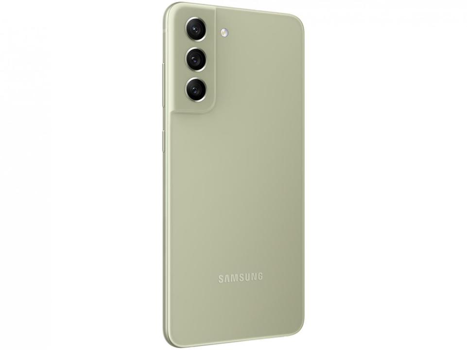 Smartphone Samsung Galaxy S21 FE 128GB Verde 5G Octa-Core 6GB RAM 6,4" Câm. Tripla + Selfie 32MP Dual Chip - 10