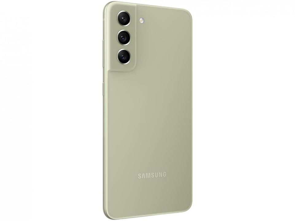 Smartphone Samsung Galaxy S21 FE 128GB Verde 5G Octa-Core 6GB RAM 6,4" Câm. Tripla + Selfie 32MP Dual Chip - 10