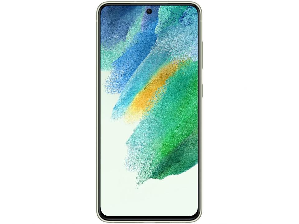 Smartphone Samsung Galaxy S21 FE 128GB Verde 5G Octa-Core 6GB RAM 6,4" Câm. Tripla + Selfie 32MP Dual Chip - 5