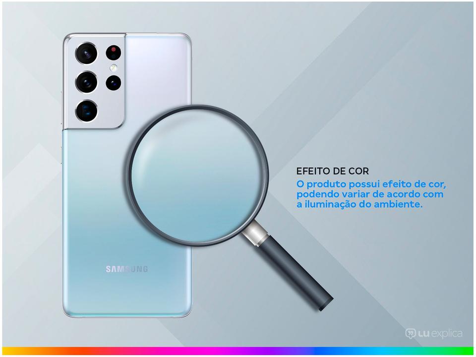 Smartphone Samsung Galaxy S21 Ultra 256GB Prata 5G - 12GB RAM Tela 6,8” Câm. Quádrupla + Selfie 40MP - 2