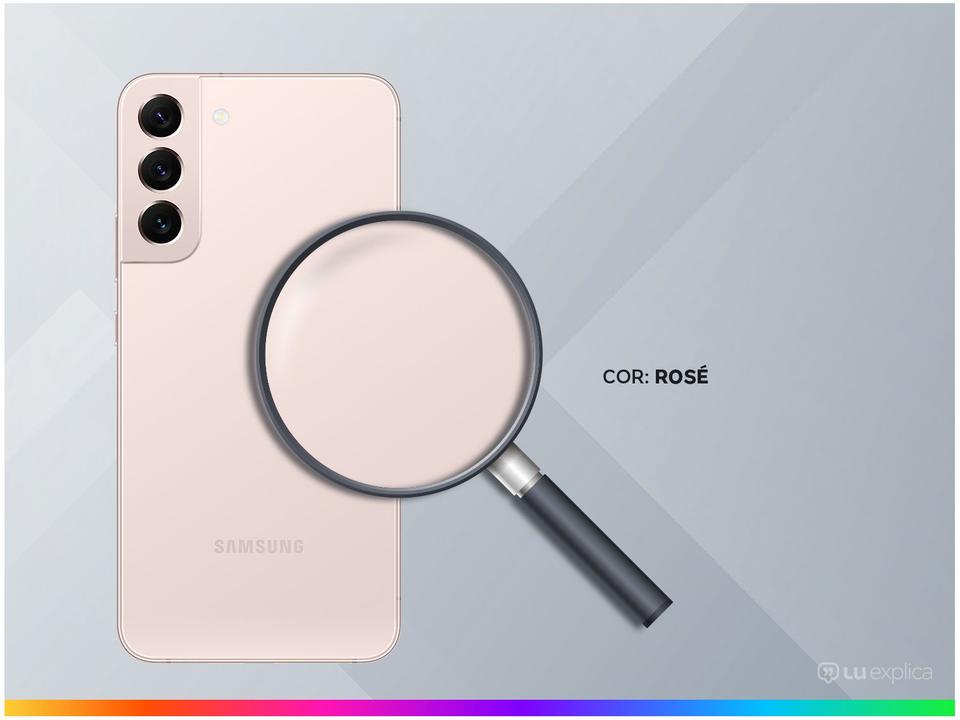 Smartphone Samsung Galaxy S22+ 128GB Rosé 5G 8GB - 2