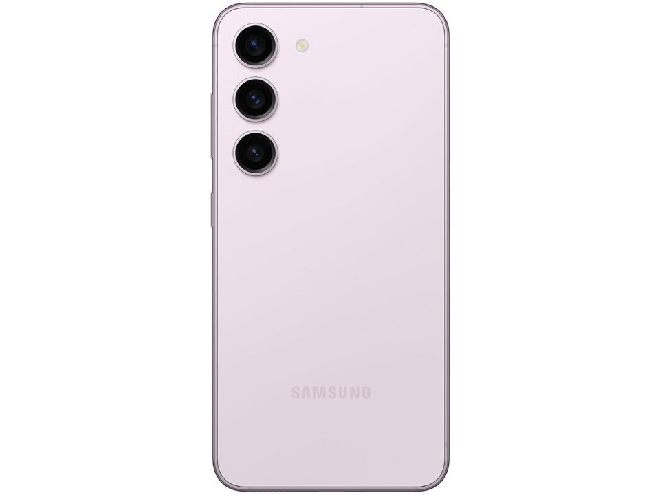 Smartphone Samsung Galaxy S23 128GB Violeta 5G 8GB RAM 6,1” Câm Tripla + Selfie 12M - 12