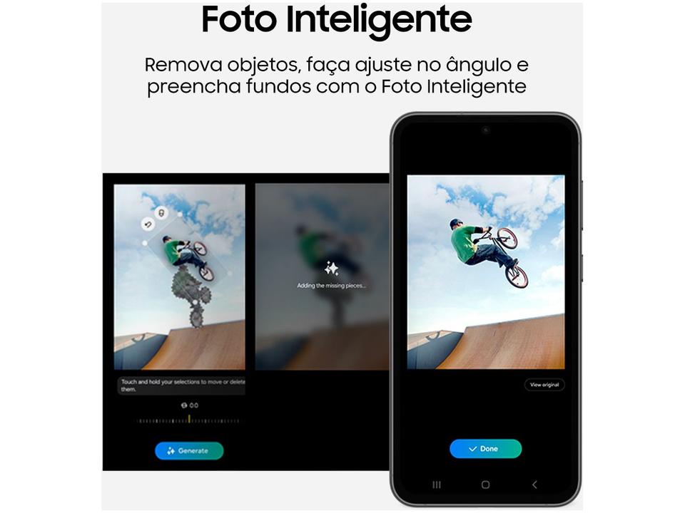 Smartphone Samsung Galaxy S23+ 256GB Creme 5G 8GB RAM 6,6” Câm. Tripla + Selfie 12MP - 10