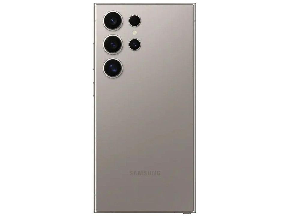Smartphone Samsung Galaxy S24 Ultra 6,8" Galaxy AI 256GB Titânio Cinza 5G 12GB RAM Câm. Quádrupla 200MP + Selfie 12MP Bateria 5000mAh Dual Chip - 8