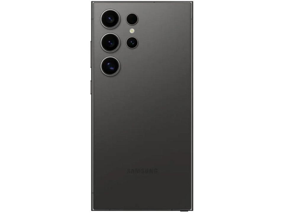 Smartphone Samsung Galaxy S24 Ultra 6,8" Galaxy AI 256GB Titânio Preto 5G 12GB RAM Câm. Quádrupla 200MP + Selfie 12MP Bateria 5000mAh Dual Chip - 8
