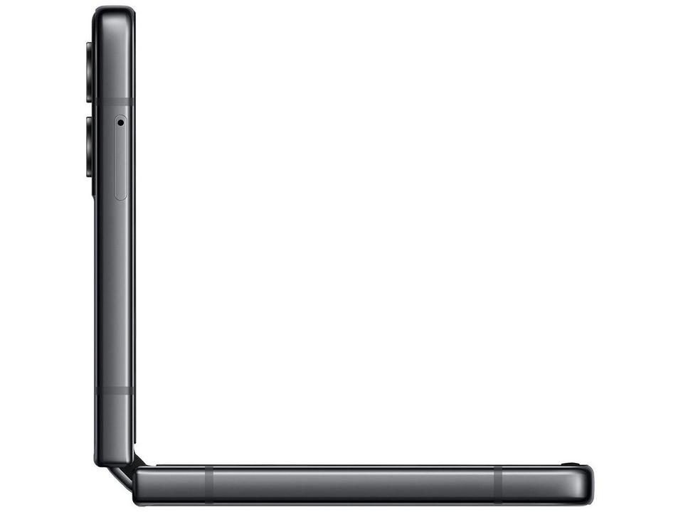 Smartphone Samsung Galaxy Z Flip4 128GB Preto 5G Octa-Core 8GB RAM Câm. Dupla + Selfie 10MP - 6