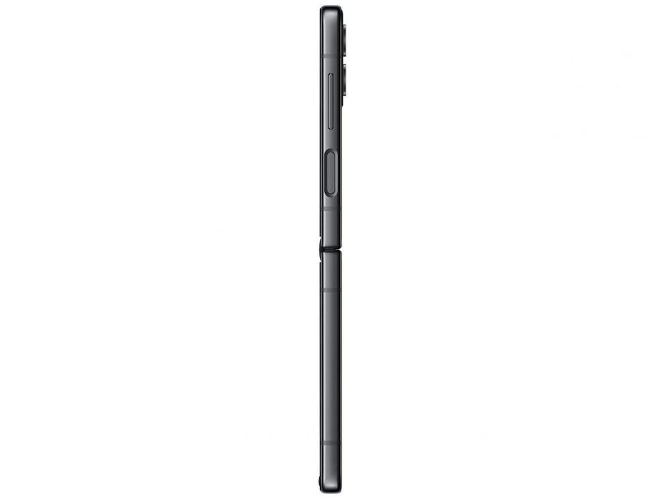 Smartphone Samsung Galaxy Z Flip4 128GB Preto 5G Octa-Core 8GB RAM Câm. Dupla + Selfie 10MP - 12
