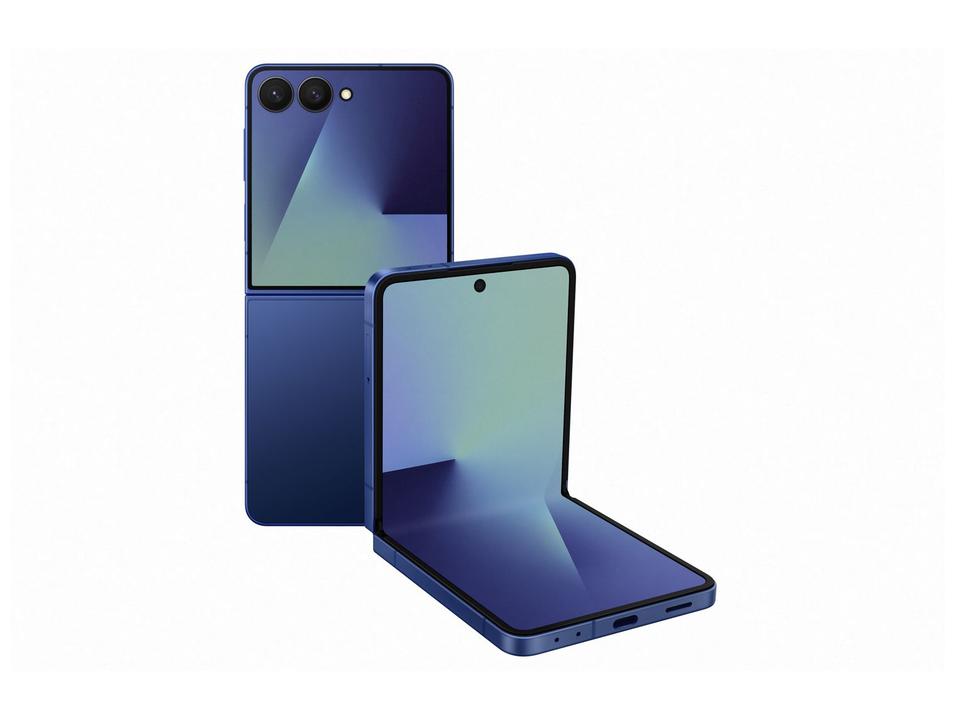 Smartphone Samsung Galaxy Z Flip7 256GB Azul 5G Tela 6,9" Câm. Dupla 50MP Galaxy AI - 17