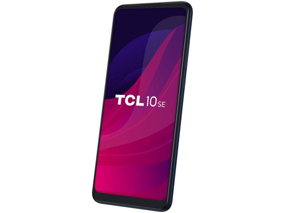 Smartphone TCL 10 SE 128GB Azul 4G Octa-Core - 4GB RAM Tela 6,52” Câm. Tripla + Selfie 8MP - 7