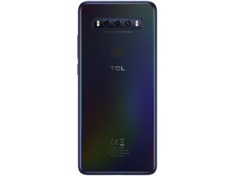 Smartphone TCL 10 SE 128GB Azul 4G Octa-Core - 4GB RAM Tela 6,52” Câm. Tripla + Selfie 8MP - 10