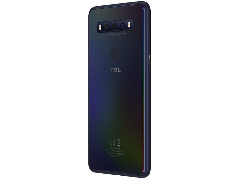 Smartphone TCL 10 SE 128GB Azul 4G Octa-Core - 4GB RAM Tela 6,52” Câm. Tripla + Selfie 8MP - 9