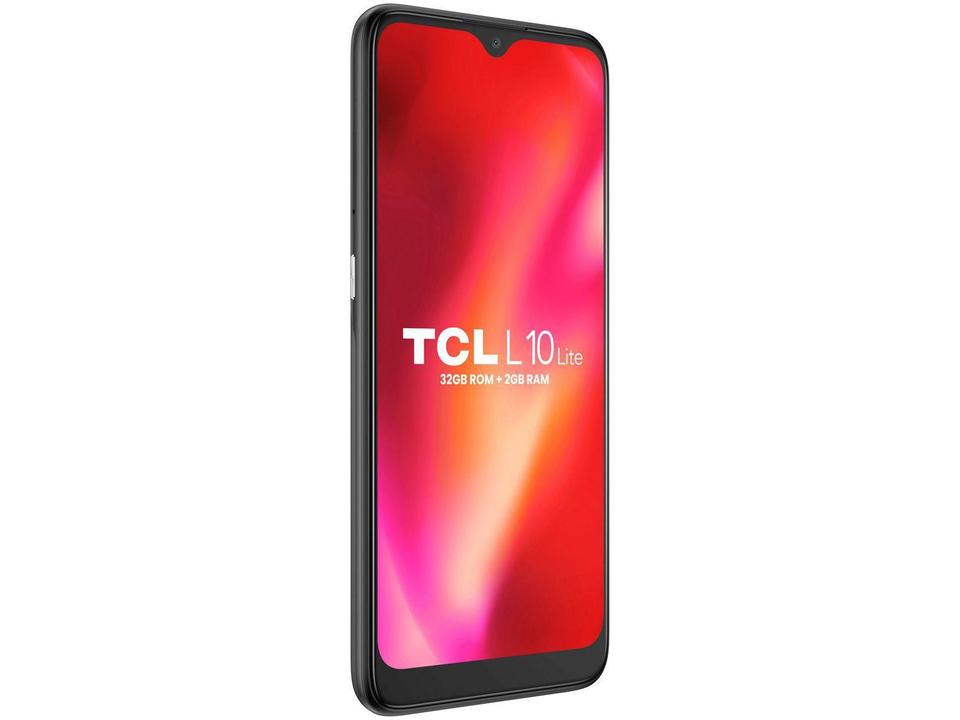 Smartphone TCL L10 Lite 32GB Cinza 4G Octa-Core - 2GB RAM Tela 6,22” Câm. Dupla + Selfie 5MP - 6