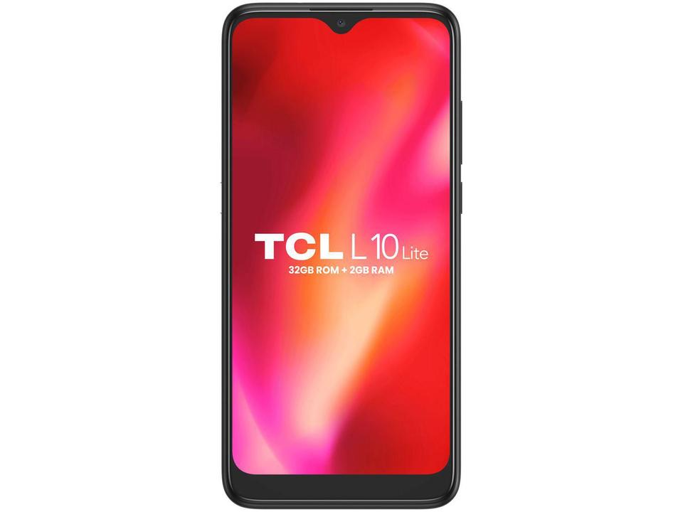 Smartphone TCL L10 Lite 32GB Cinza 4G Octa-Core - 2GB RAM Tela 6,22” Câm. Dupla + Selfie 5MP - 5