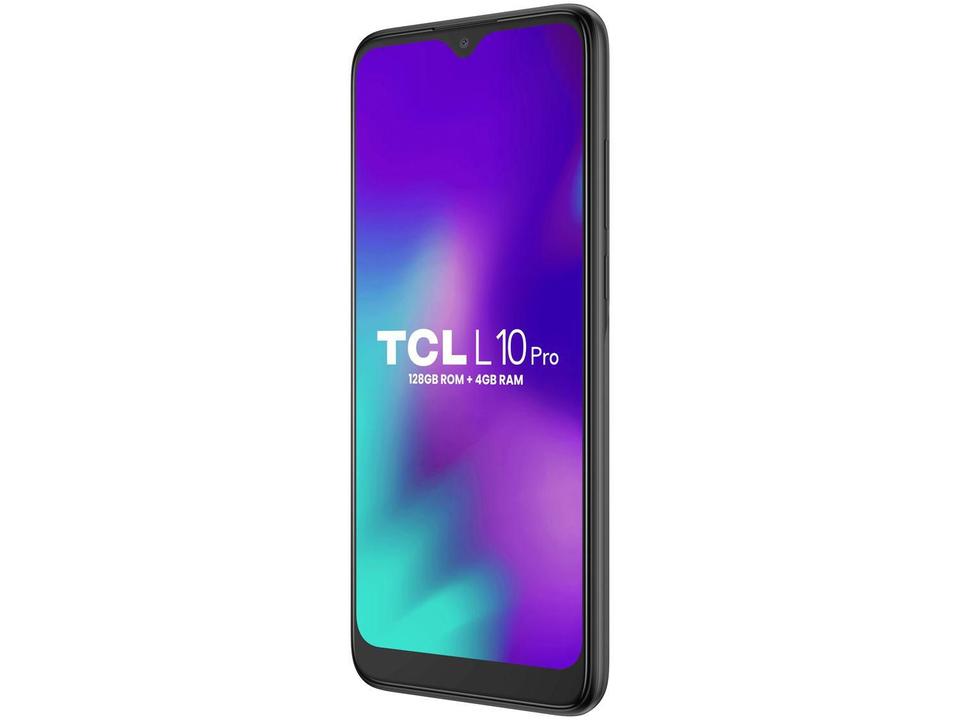 Smartphone TCL L10 Pro 128GB Cinza 4G Octa-Core - 4GB RAM Tela 6,22” Câm. Tripla + Selfie 5MP - 4