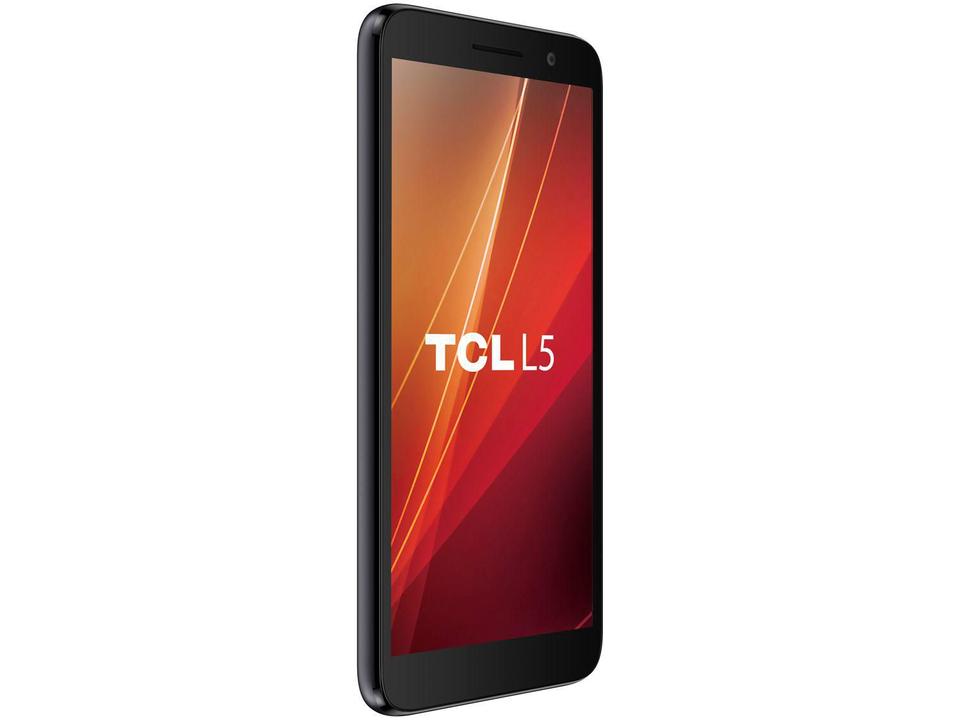 Smartphone TCL L5 16GB Preto 4G Quad-Core - 1GB RAM Tela 5” Câm. 8MP + Selfie 5MP - 6