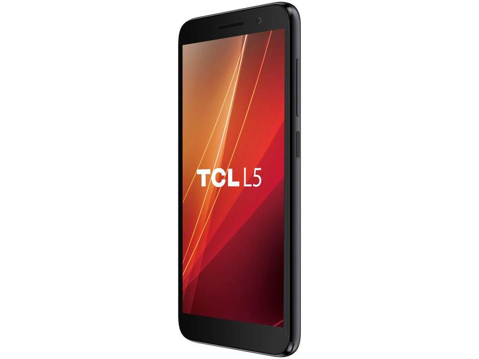 Smartphone TCL L5 16GB Preto 4G Quad-Core - 1GB RAM Tela 5” Câm. 8MP + Selfie 5MP - 4