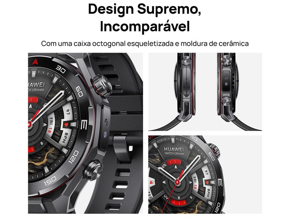 Smartwacth Huawei Watch Ultimate 2 Preto 64GB Bluetooth - 1