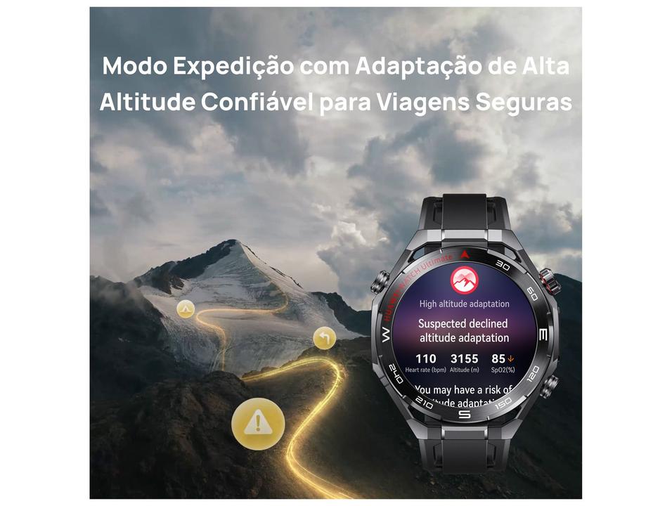 Smartwacth Huawei Watch Ultimate 2 Preto 64GB Bluetooth - 5