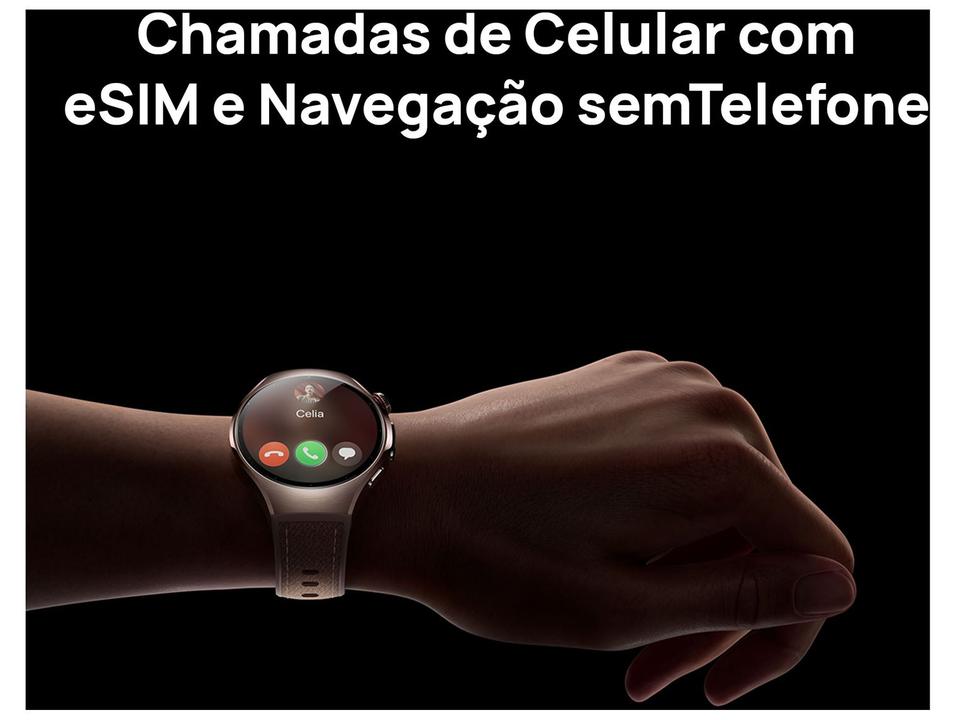 Smartwatch Huawei Watch 5 46mm Preto 32GB Bluetooth - 4