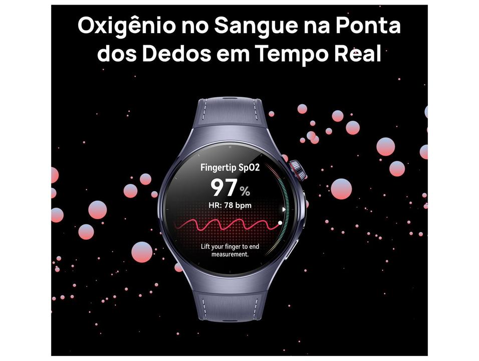 Smartwatch Huawei Watch 5 46mm Preto 32GB Bluetooth - 3