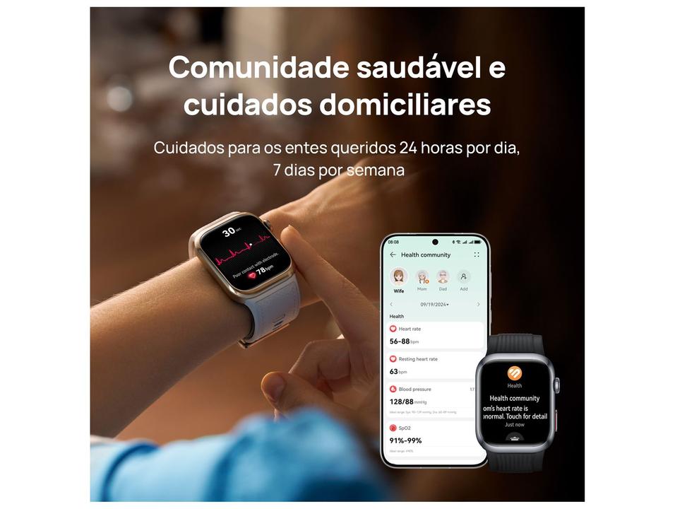 Smartwatch Huawei Watch D2 Preto 4GB Bluetooth - 4