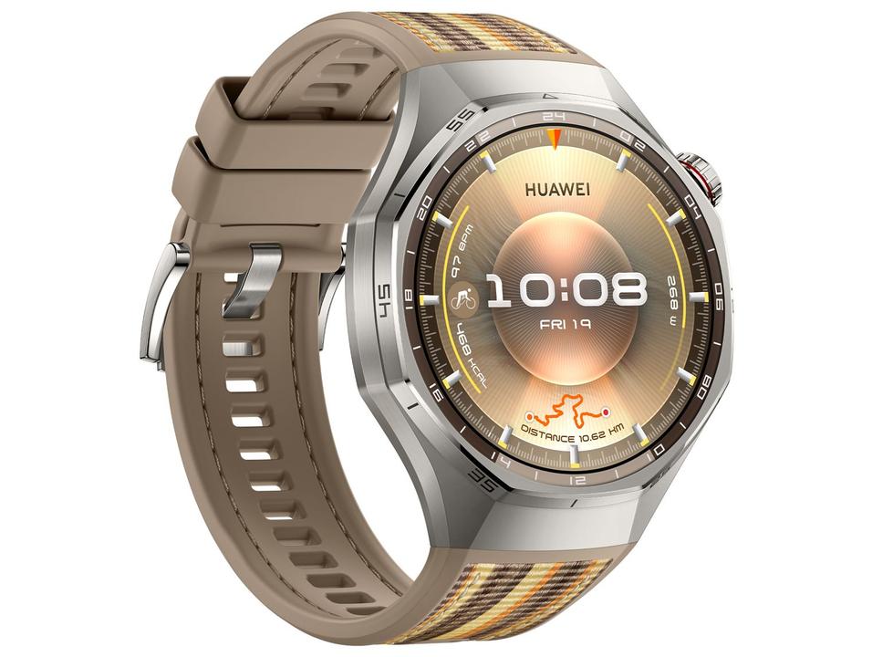 Smartwatch Huawei Watch GT 6 Pro 46mm Prata 64GB Bluetooth - 8