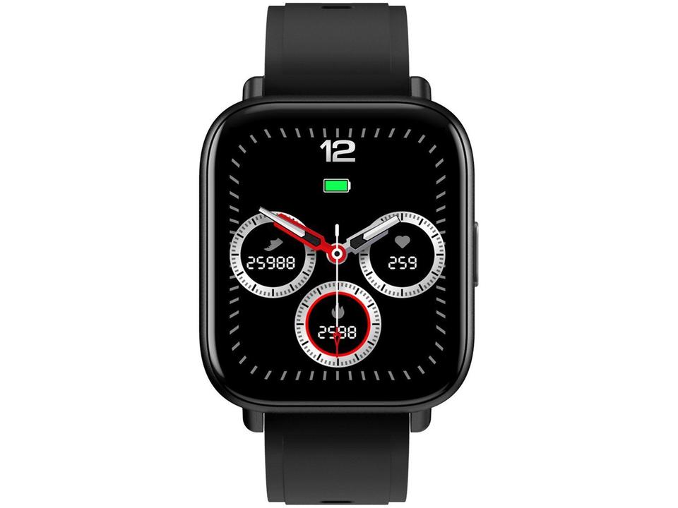 Smartwatch Philco Hit Wear PSW01P 42mm Preto Bluetooth - 1