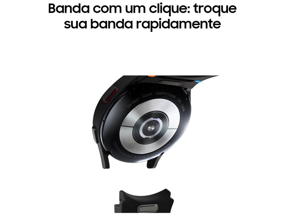 Smartwatch Samsung Galaxy Watch FE 40mm Rosé 16GB Bluetooth - 3