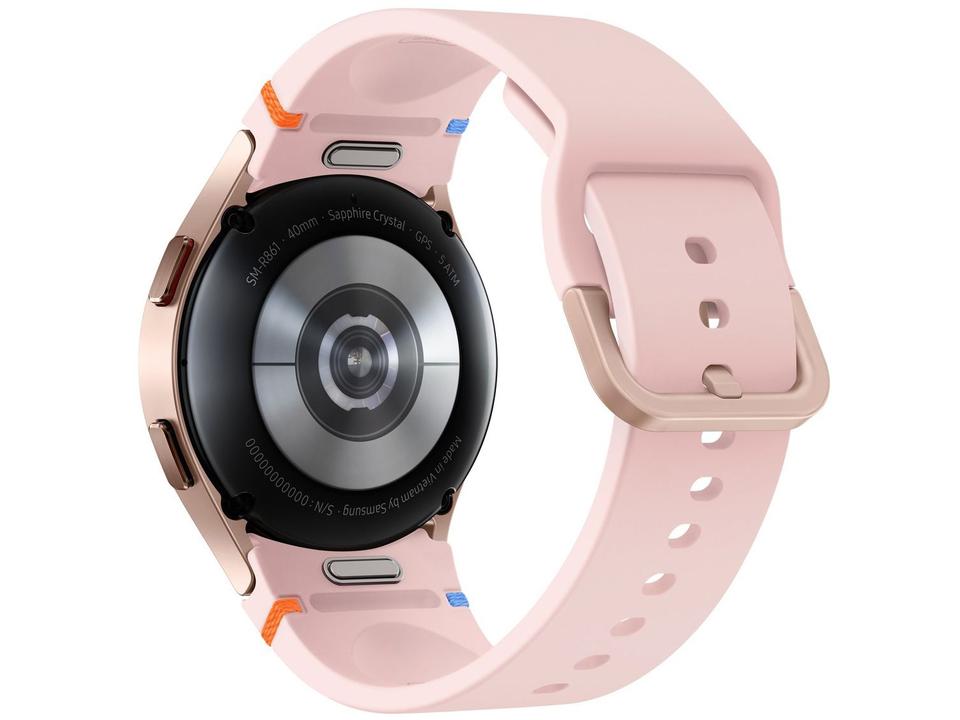 Smartwatch Samsung Galaxy Watch FE 40mm Rosé 16GB Bluetooth - 13