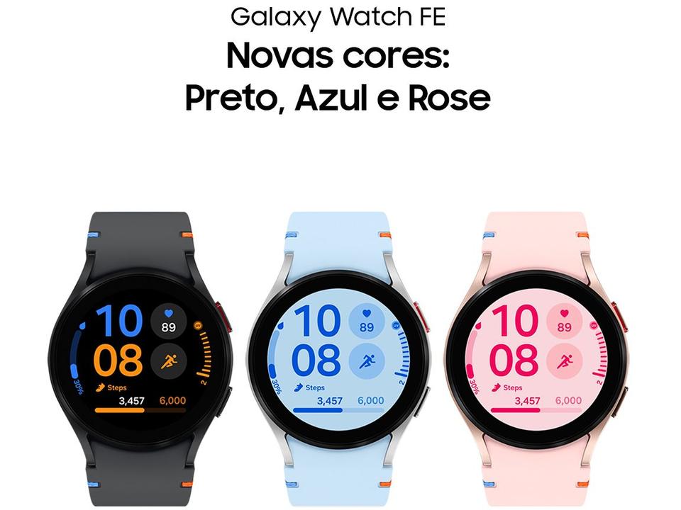 Smartwatch Samsung Galaxy Watch FE 40mm Rosé 16GB Bluetooth - 1