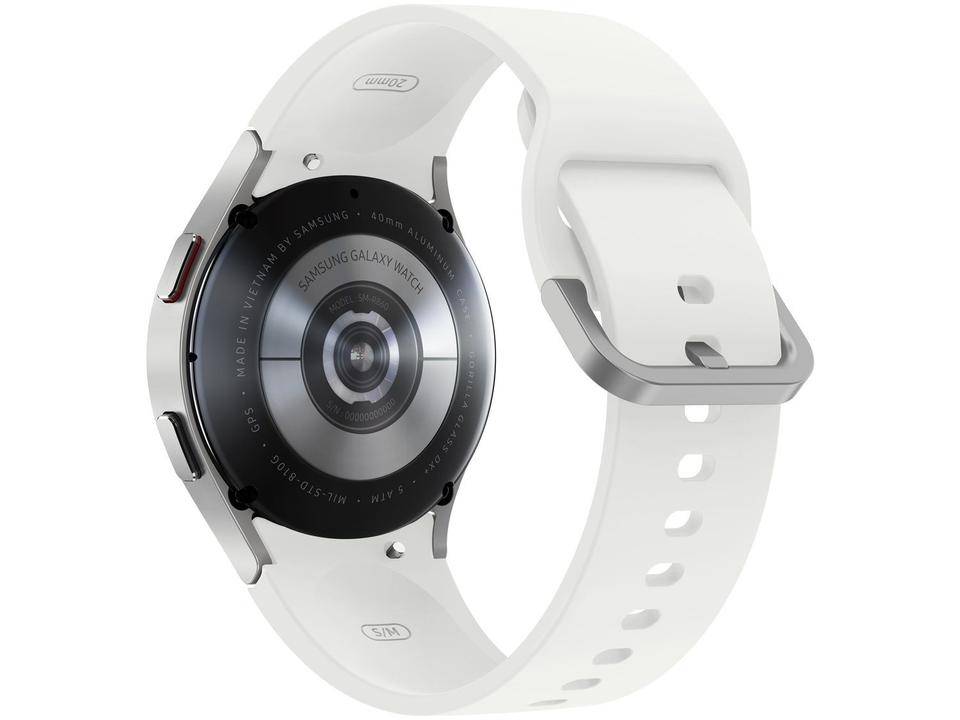 Smartwatch Samsung Galaxy Watch4 BT 40mm Prata 16GB - 3