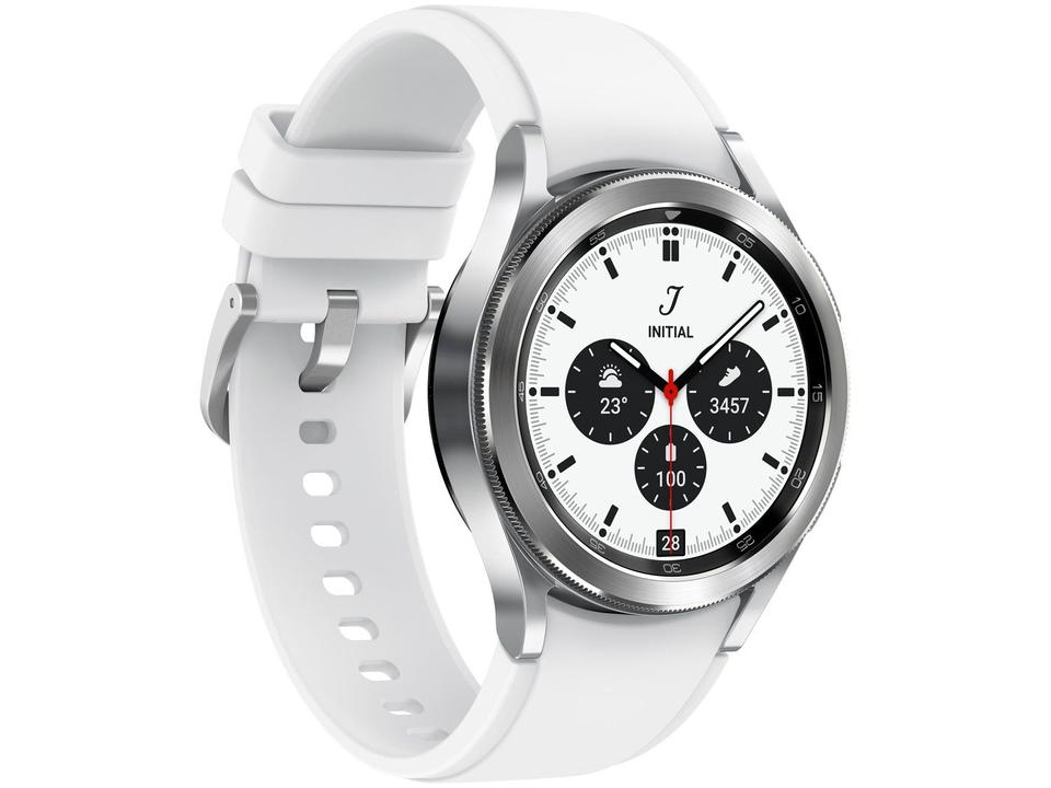 Smartwatch Samsung Galaxy Watch4 Classic LTE 42mm Prata 16GB - 2