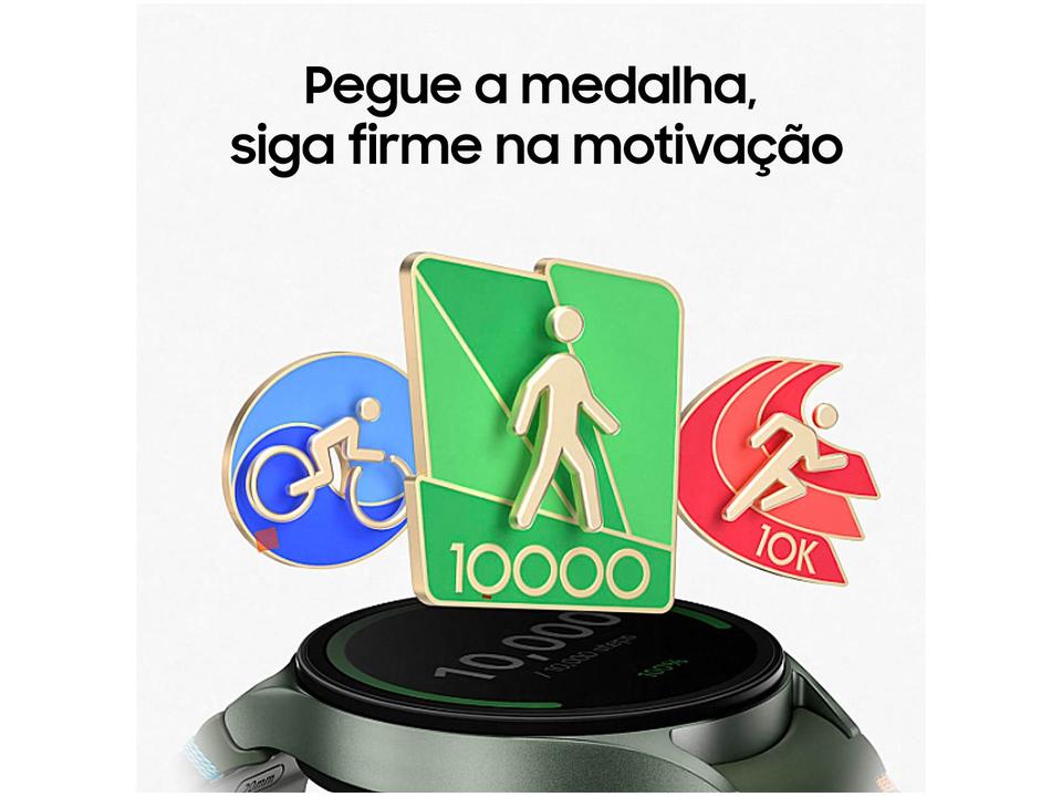 Smartwatch Samsung Galaxy Watch7 Prata 32GB Bluetooth - 8