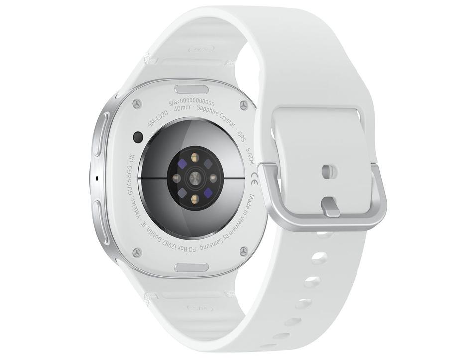 Smartwatch Samsung Galaxy Watch8 40mm Branco 32GB Bluetooth - 19