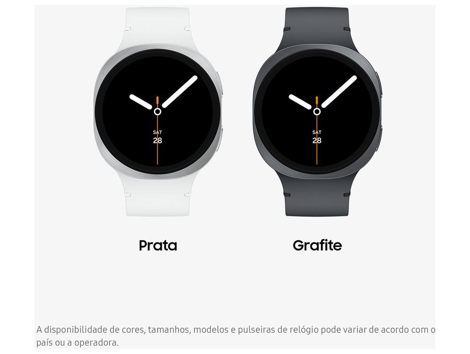 Smartwatch Samsung Galaxy Watch8 40mm Branco 32GB Bluetooth - 1
