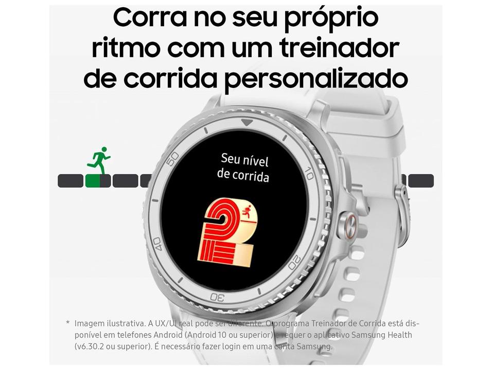 Smartwatch Samsung Galaxy Watch8 Classic 46mm Branco 64GB Bluetooth LTE - 7