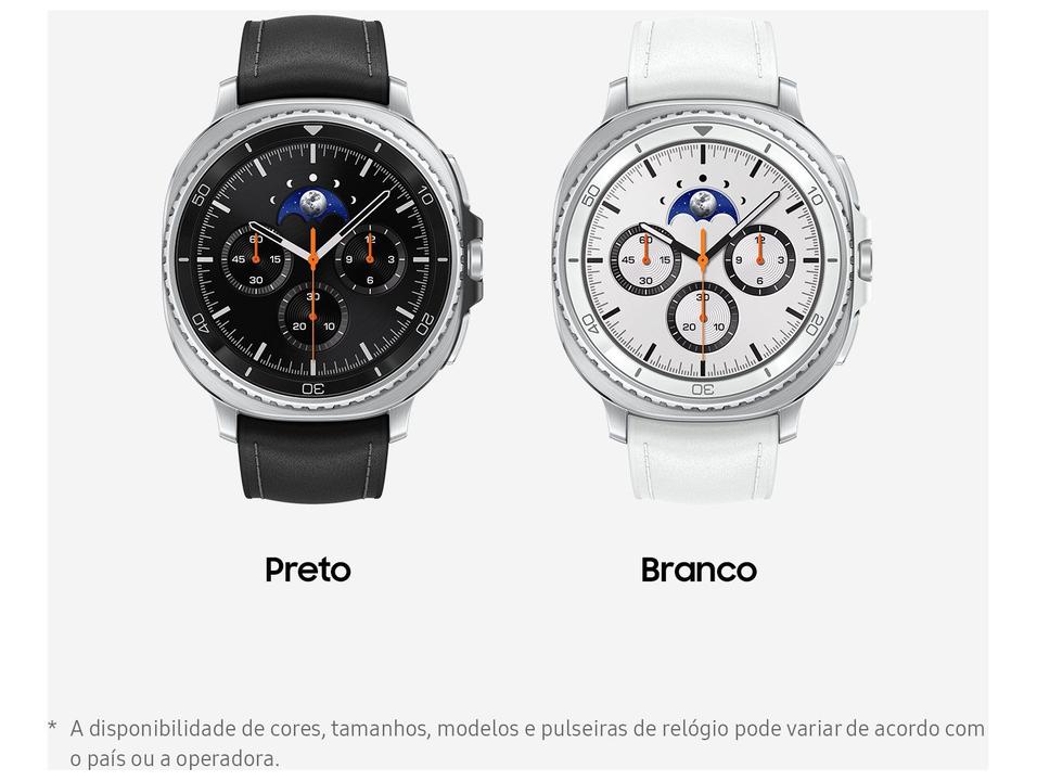 Smartwatch Samsung Galaxy Watch8 Classic 46mm Branco 64GB Bluetooth LTE - 1
