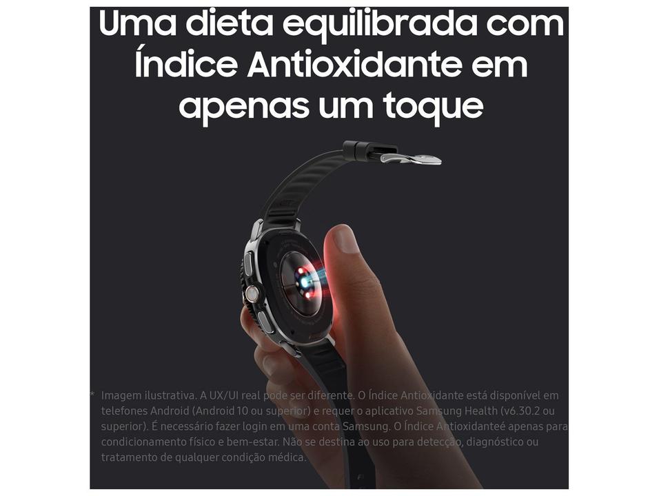 Smartwatch Samsung Galaxy Watch8 Classic 46mm Branco 64GB Bluetooth LTE - 9