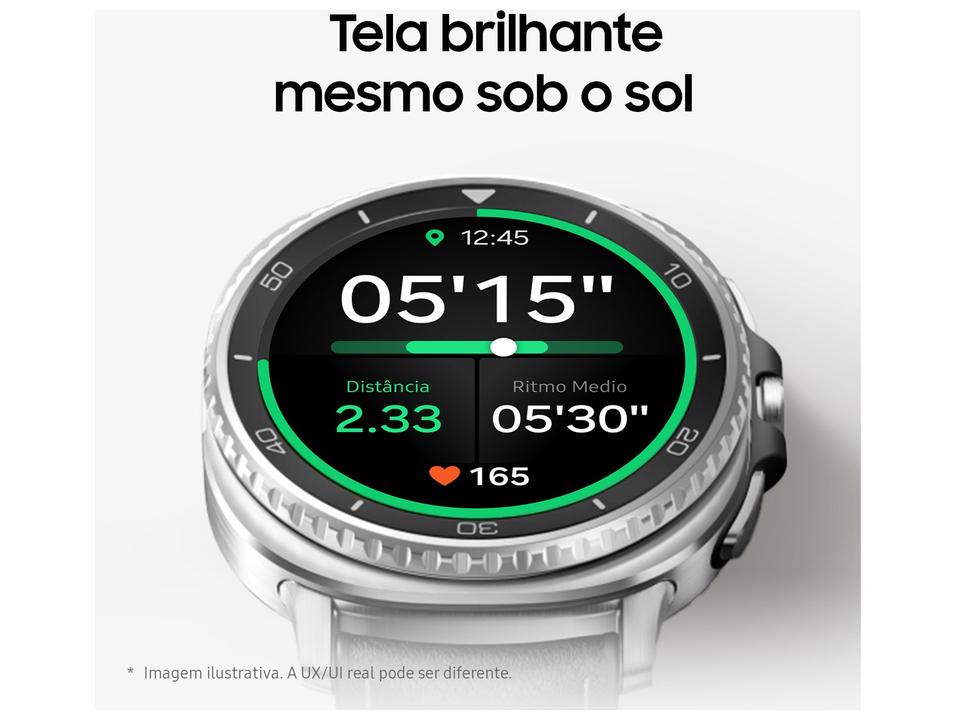 Smartwatch Samsung Galaxy Watch8 Classic 46mm Preto 64GB Bluetooth LTE - 10