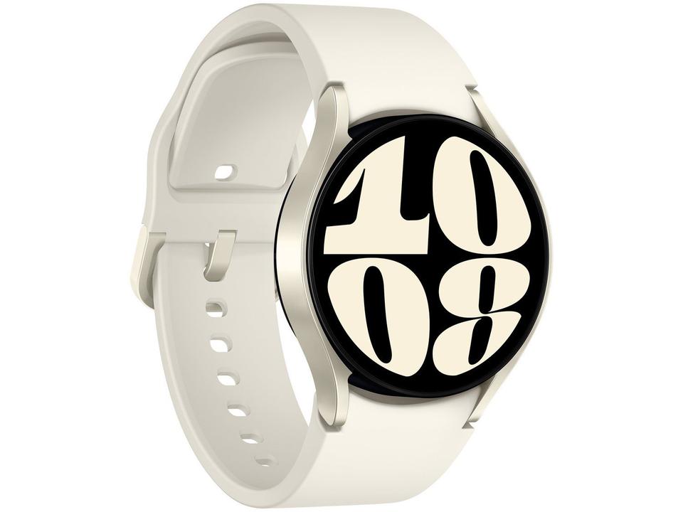 Smartwatch Samsung Watch6 BT 40mm Creme 16GB Bluetooth - 2