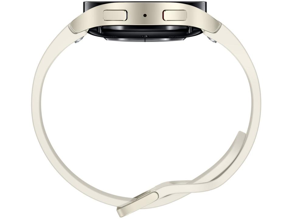 Smartwatch Samsung Watch6 BT 40mm Creme 16GB Bluetooth - 4