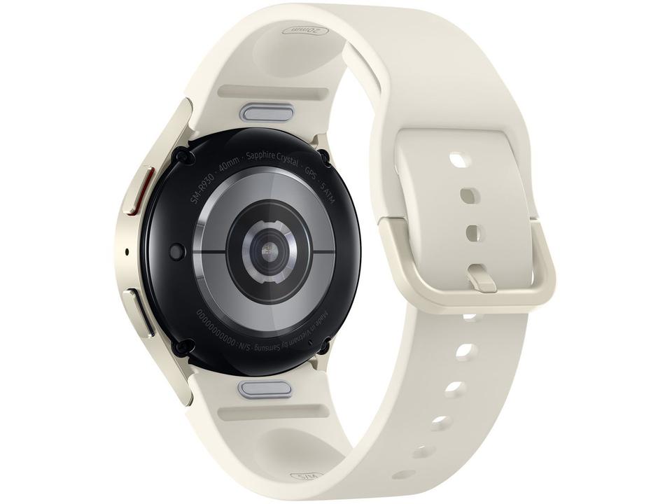 Smartwatch Samsung Watch6 BT 40mm Creme 16GB Bluetooth - 3