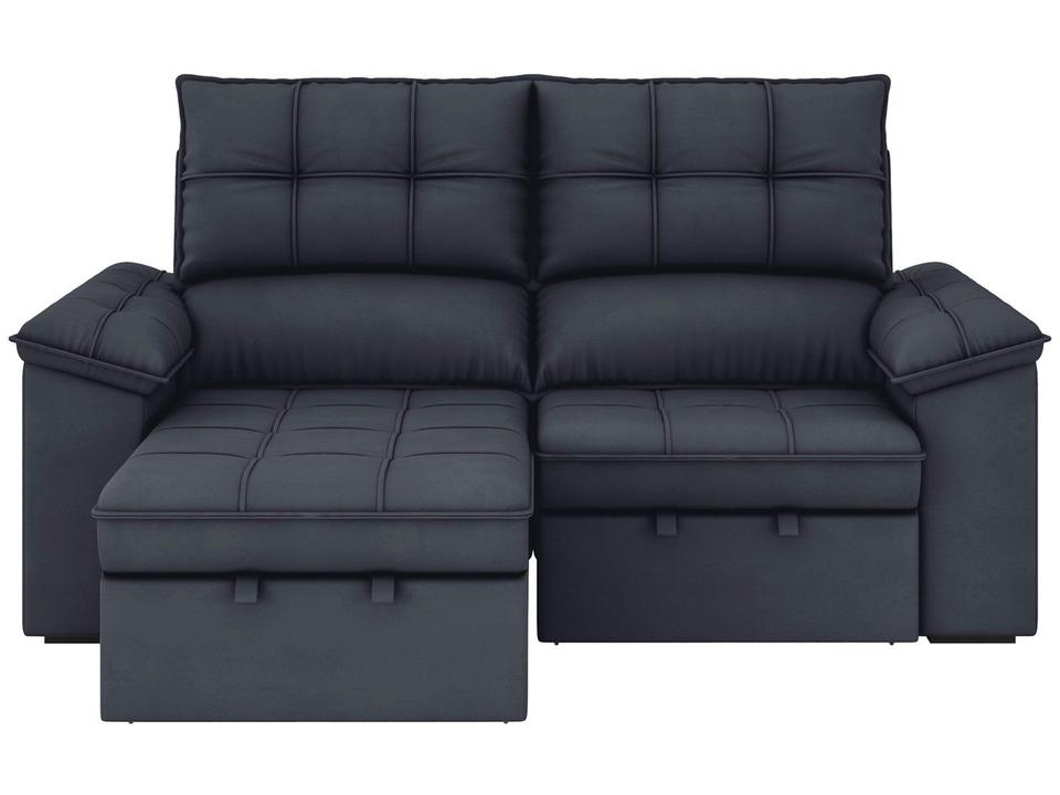 Sofá 2 Lugares Retrátil Reclinável Slim Molas Ensacadas Milano BestHouse - 5