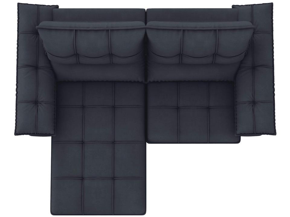 Sofá 2 Lugares Retrátil Reclinável Slim Molas Ensacadas Milano BestHouse - 7
