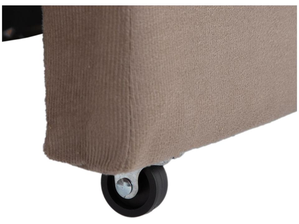 Sofá 2 Lugares Retrátil Reclinável Suede Phormatta Colômbia SMP - 14