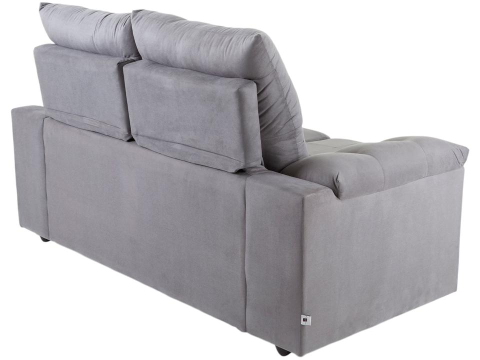Sofá 2 Lugares Retrátil Reclinável Suede Phormatta Colômbia SMP - 7